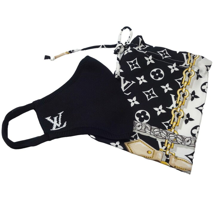 楽天市場】LOUIS VUITTON ルイヴィトン M76748 LVイニシャル マスク 