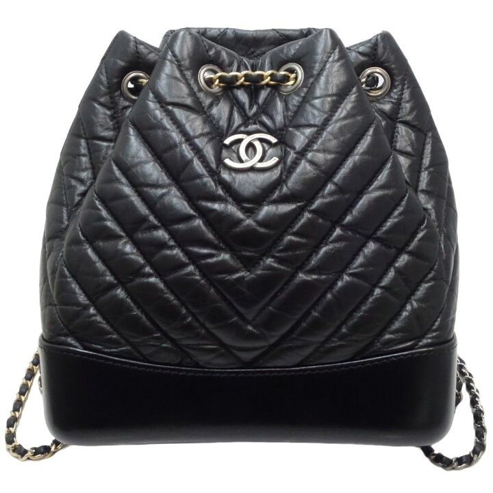 楽天市場】CHANEL シャネル チェーンリュック ヴィンテージ ガブリエル 