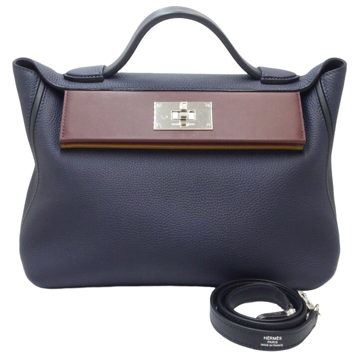 楽天市場】HERMES エルメス ヴァンキャトル 24/24 29 2Wayバッグ トゴ 