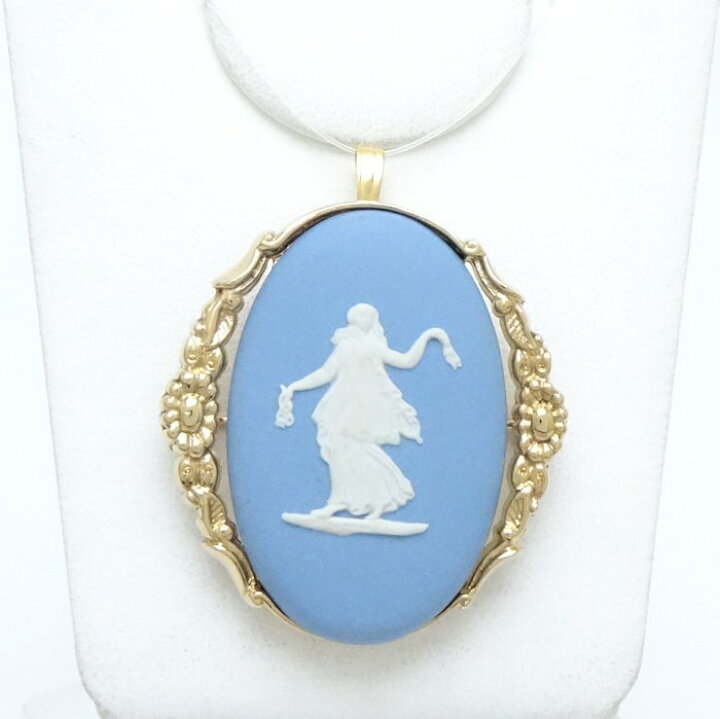 楽天市場】Wedgwood ウェッジウッド ジャスパー ブローチ 兼 