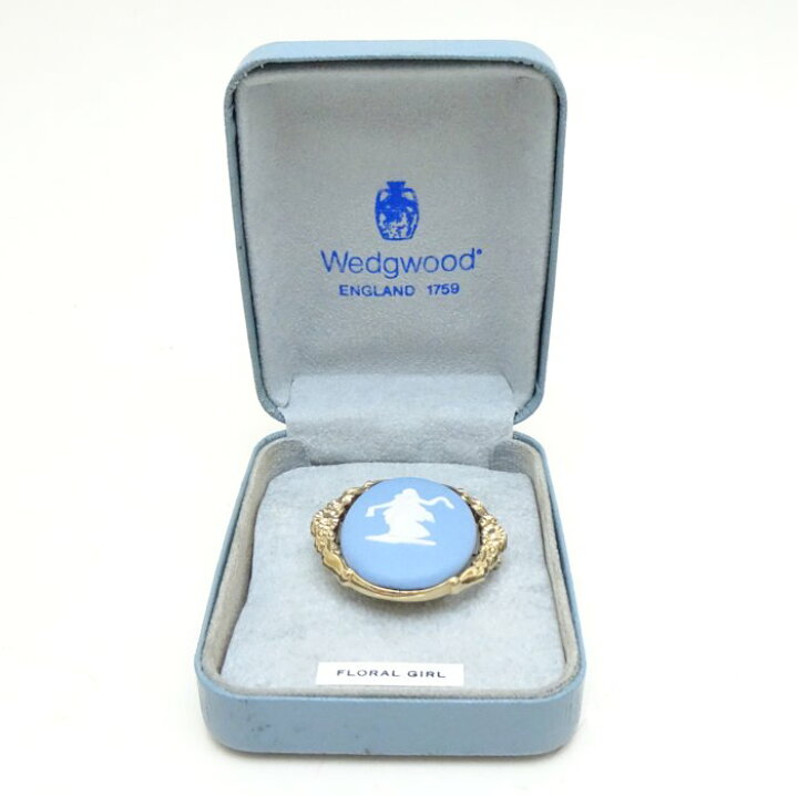 楽天市場】Wedgwood ウェッジウッド ジャスパー ブローチ 兼 