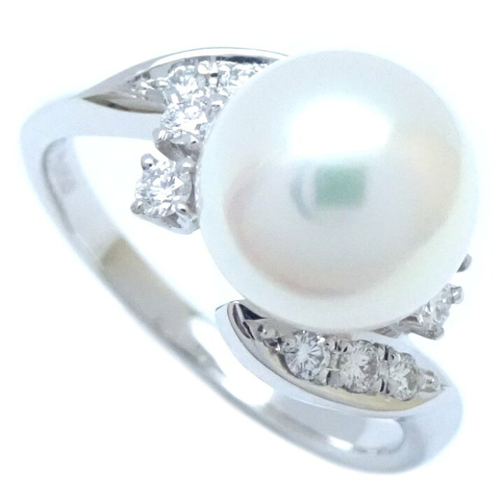 楽天市場】MIKIMOTO ミキモト パール リング 指輪 真珠8.2ミリ  