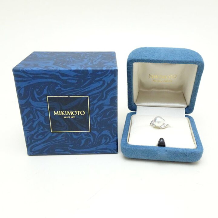 楽天市場】MIKIMOTO ミキモト パール リング 指輪 真珠8.2ミリ 