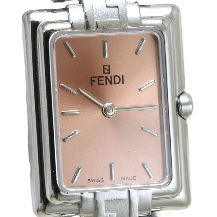 楽天市場】FENDI フェンディ オロロジスクエア 710L【電池交換済 