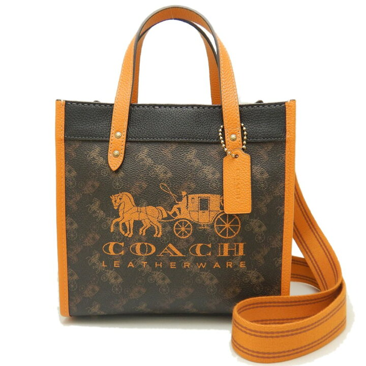 楽天市場】COACH コーチ フィールドトート22 ウィズ ホース アンド  