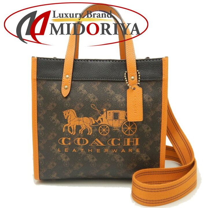 楽天市場】COACH コーチ フィールドトート22 ウィズ ホース アンド  