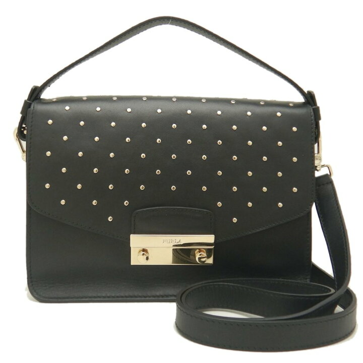 楽天市場】Furla フルラ メトロポリス ハンドバッグ スタッズ 2WAY  
