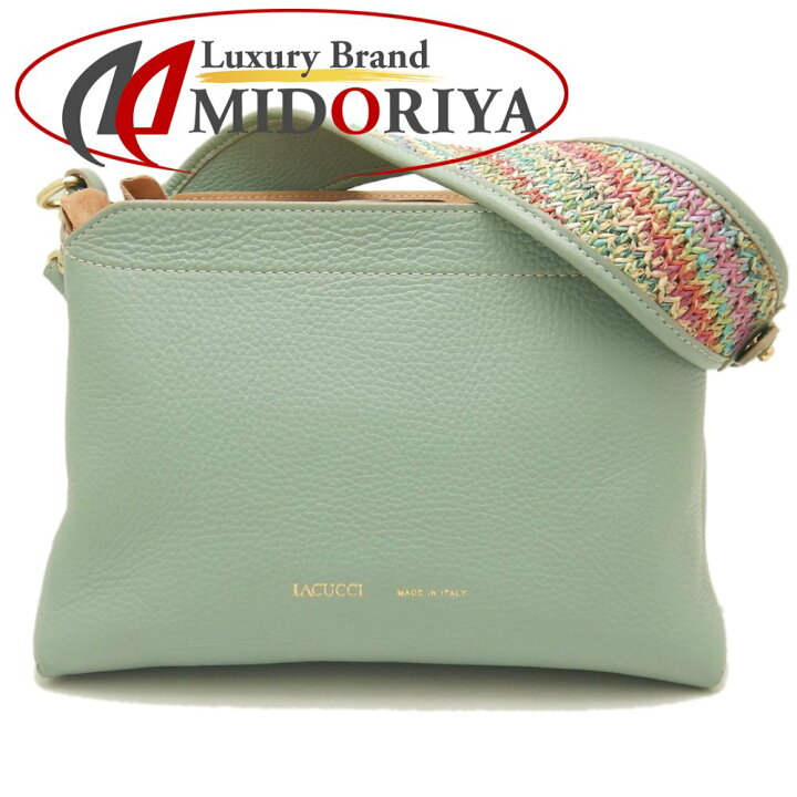 IACUCCI バッグソルベットS グリーンハンドバックショルダーバック 
