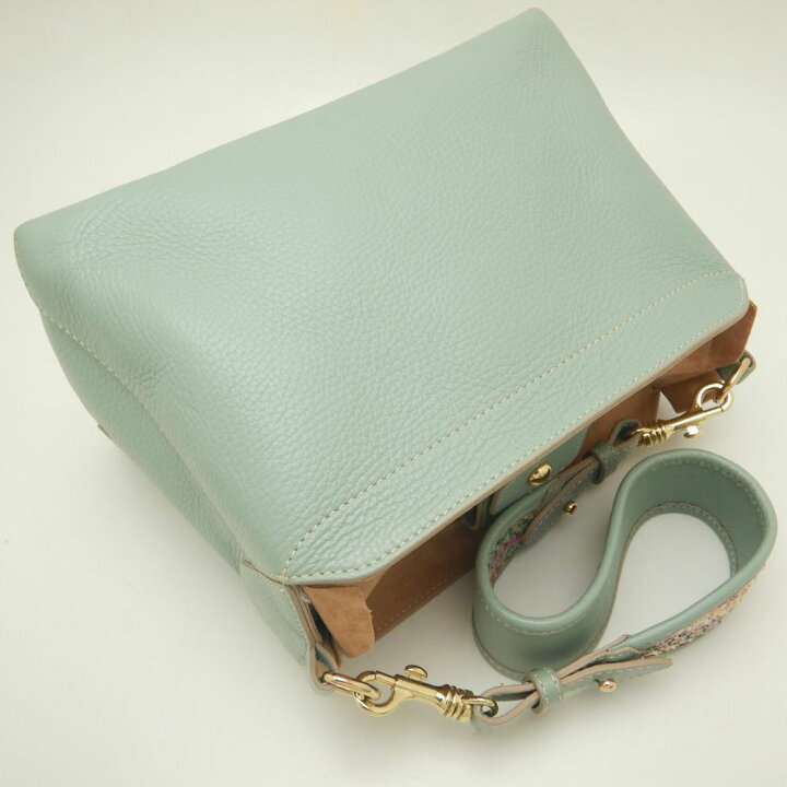 楽天市場】IACUCCI イアクッチ ショルダーバッグ レザー ミント 