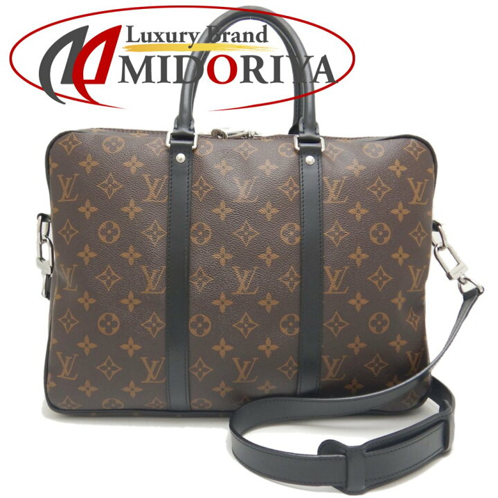 楽天市場】LOUIS VUITTON ルイヴィトン モノグラムマカサー PDV ポルト 