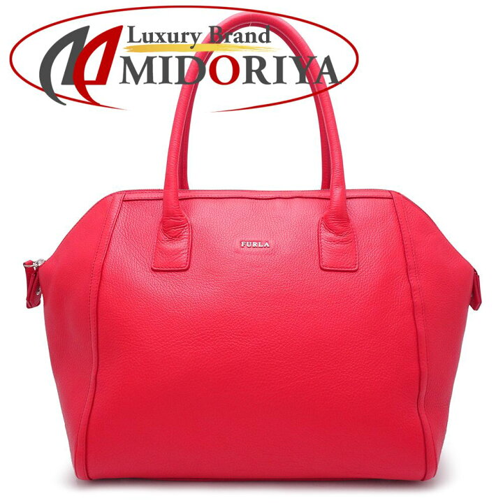 楽天市場】Furla フルラ トートバッグ レザー レッド/351540【中古 