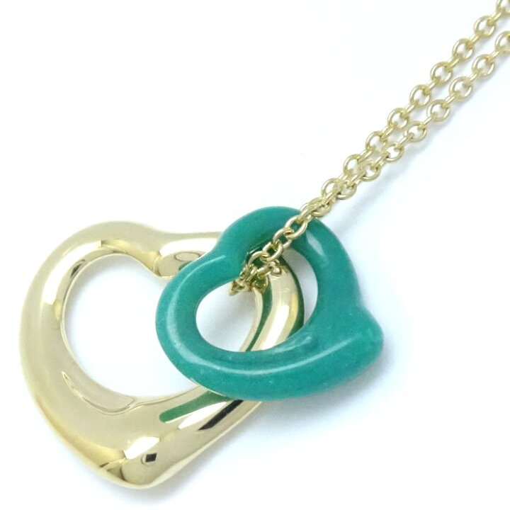 楽天市場】TIFFANY&Co. ティファニー ダブルオープンハート ネックレス 