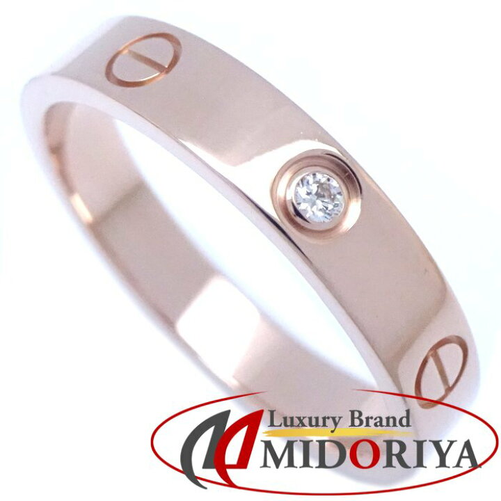 カルティエ Cartier リング ラブ ウェディング B4050753 ミニラブ 幅  