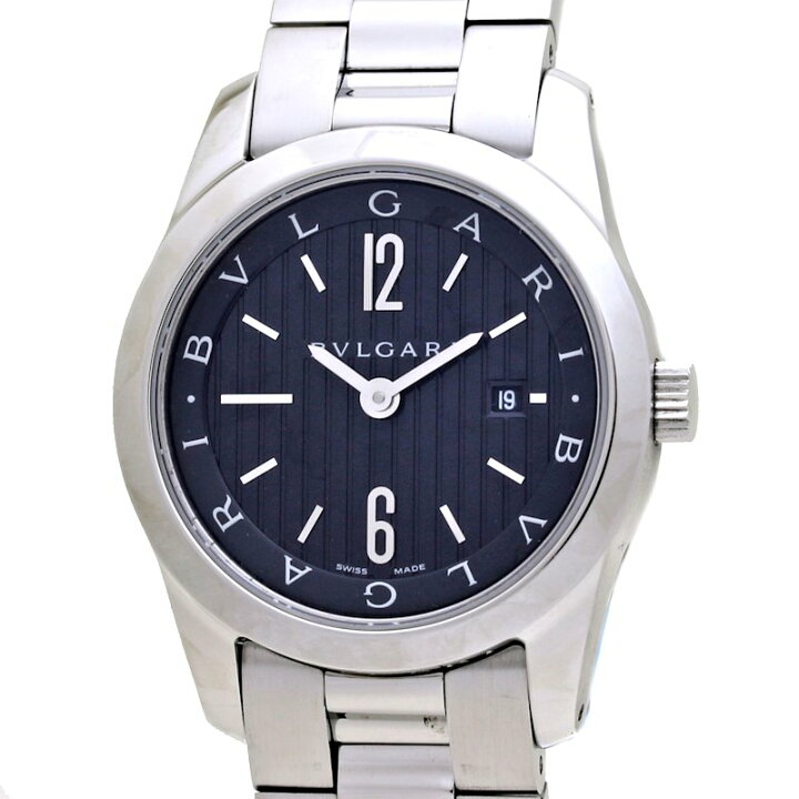 楽天市場】BVLGARI ブルガリ ソロテンポ ST30BSSD ST30S【磨き済/電池 