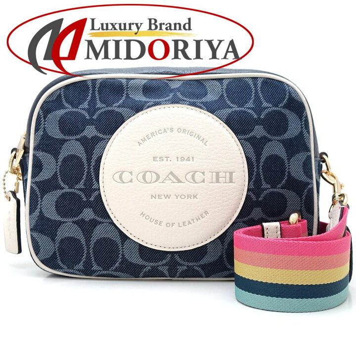 楽天市場】COACH コーチ C2822 ショルダーバッグ キャンバスxレザー 