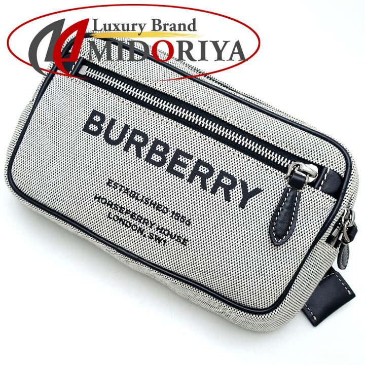 楽天市場】BURBERRY バーバリー 8038902 ボディバッグ キャンバスx 