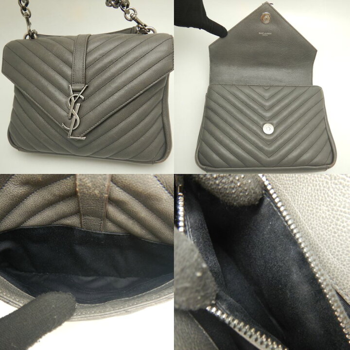 楽天市場】SAINT LAURENT サンローラン カレッジ 428056 ハンドバッグ  