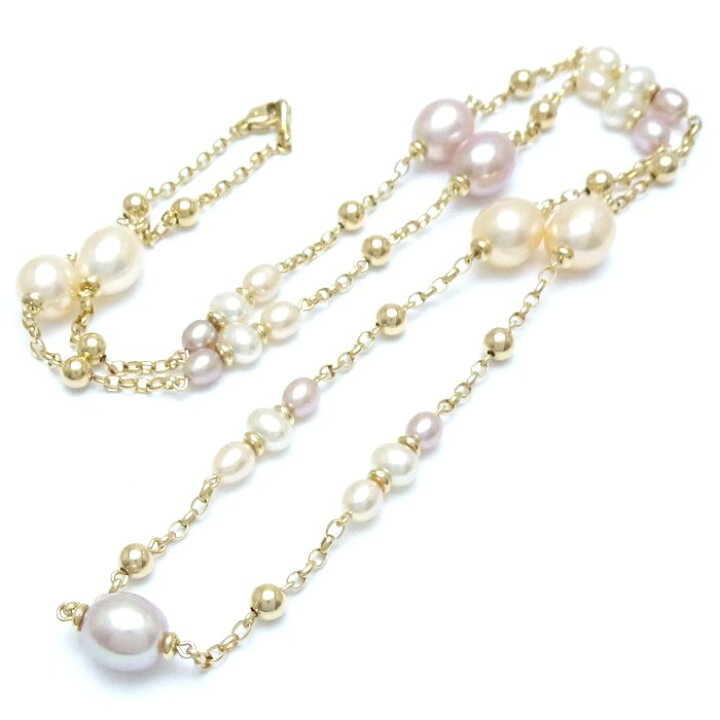 楽天市場】MIKIMOTO ミキモト パール ネックレス 淡水真珠 ロング 