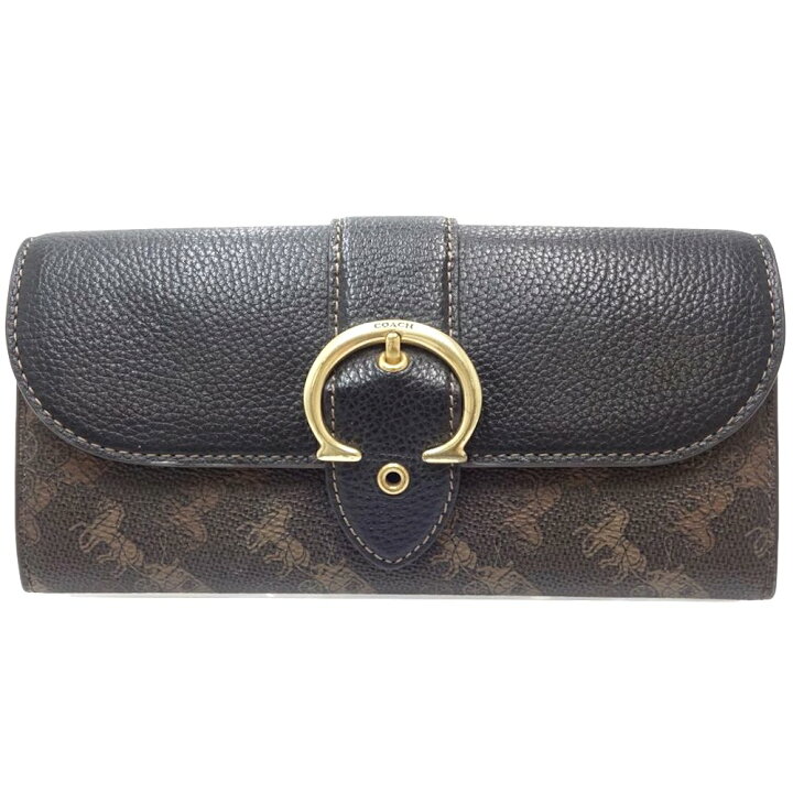 楽天市場】COACH コーチ 長財布 4765 ビート ロングフラップウォレット 
