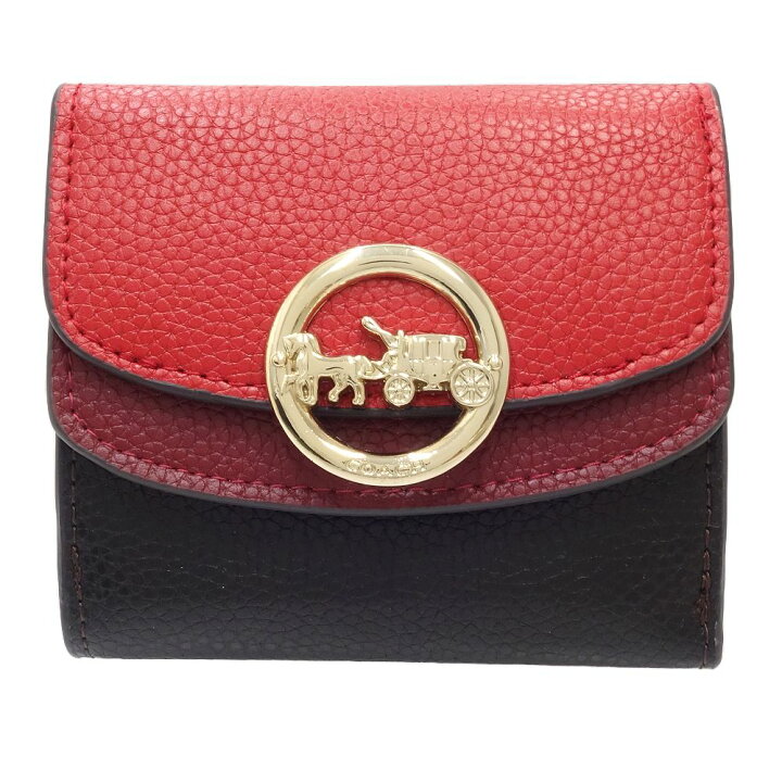 楽天市場】COACH コーチ 三つ折り財布 F88003 コンパクトフラップ 