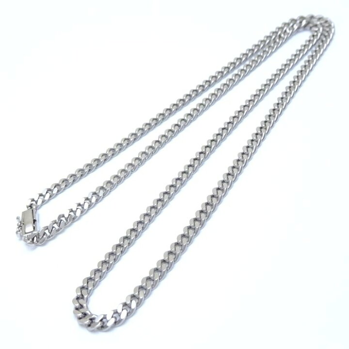 楽天市場】喜平ネックレス Pt850プラチナ 2面 シングル 50.5cm 30.2g  