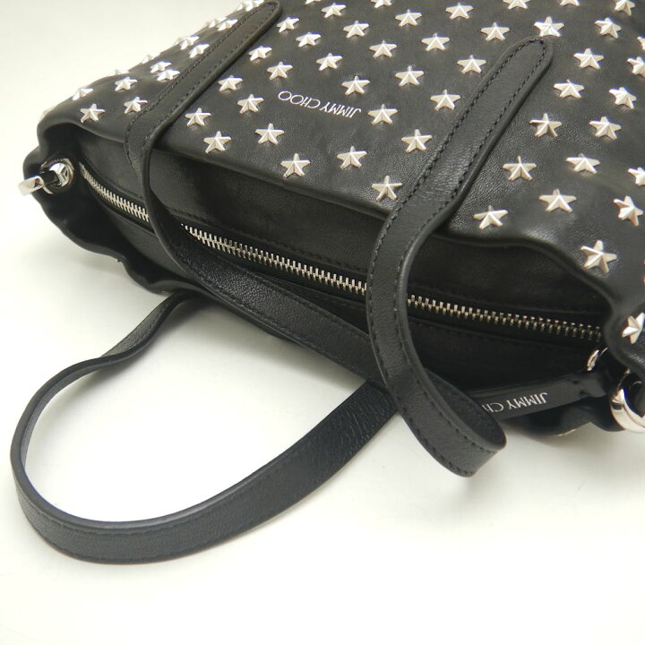 楽天市場】JIMMY CHOO ジミーチュウ ミニサラ ハンドバッグ スター 