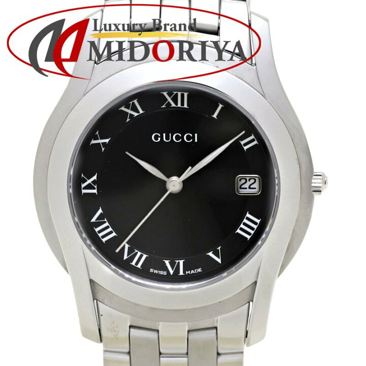 楽天市場】GUCCI グッチ Gクラス シェリー YA055302 5500M ステンレス  