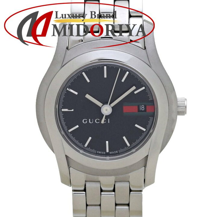 楽天市場】GUCCI グッチ Gクラス YA055514 5500L【磨き済/電池交換済  