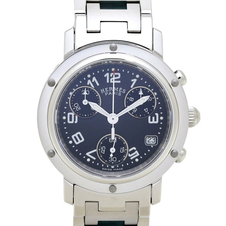 楽天市場】HERMES エルメス クリッパー クロノグラフ CL1.310.330/3840  