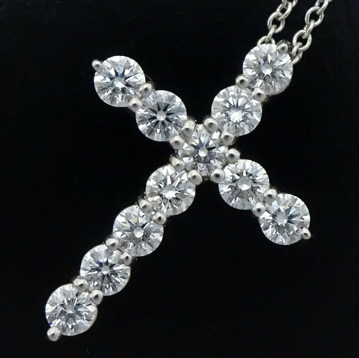 楽天市場】TIFFANY&Co. ティファニー ミディアム クロス ネックレス 