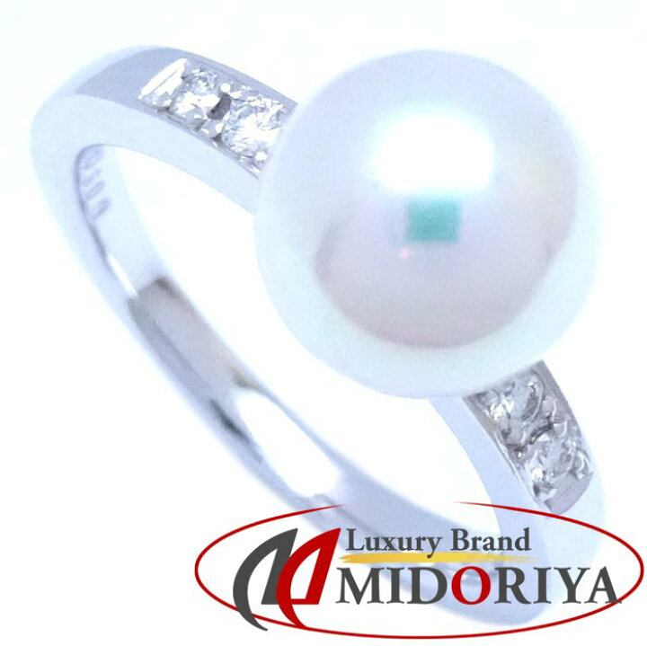 楽天市場】MIKIMOTO ミキモト パール リング 指輪 真珠8.0ミリ  