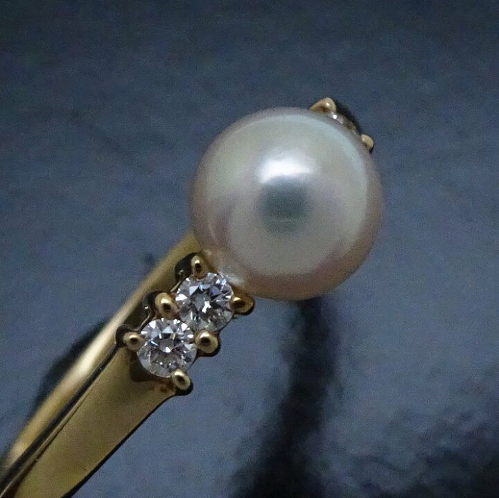 楽天市場】MIKIMOTO ミキモト パール リング 指輪 真珠5.8ミリ 