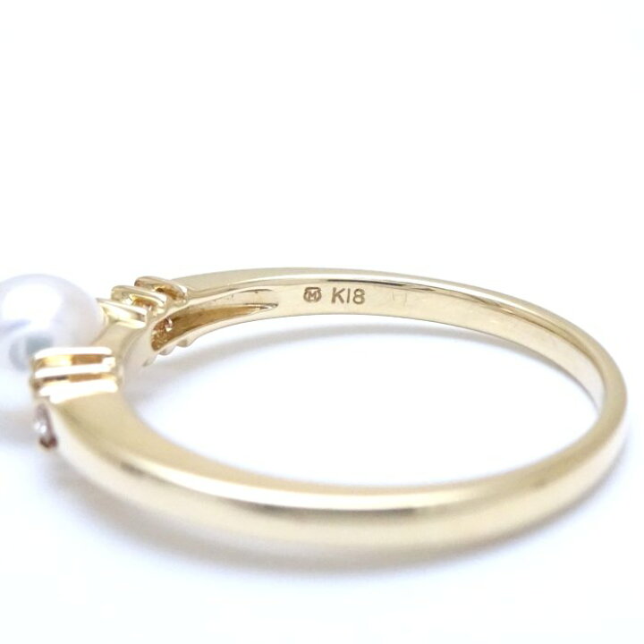 楽天市場】MIKIMOTO ミキモト パール リング 指輪 真珠5.8ミリ  