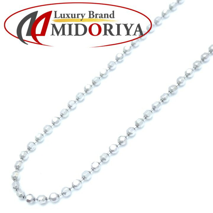 楽天市場】ボールチェーン ネックレス 40cm 2.8グラム Pt850プラチナ  