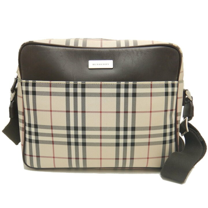 楽天市場】BURBERRY バーバリー ショルダーバッグ ノバチェック 
