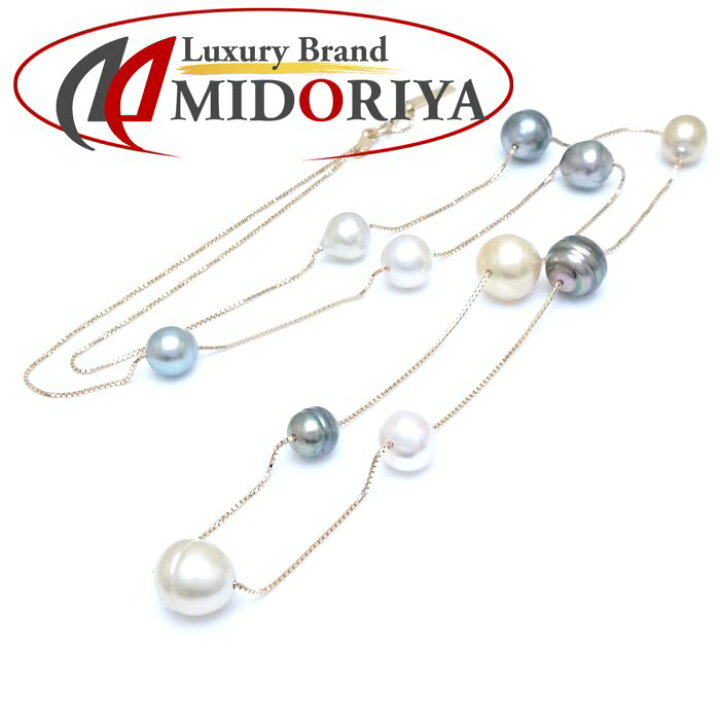 楽天市場】TASAKI 田崎真珠 ステーションパール ネックレス バロック  