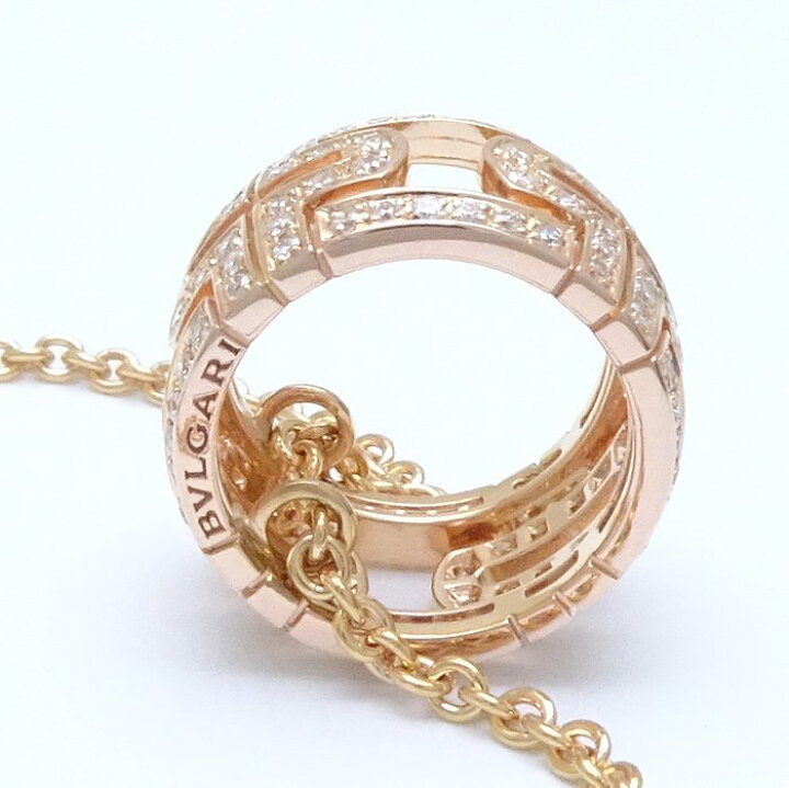 楽天市場】BVLGARI ブルガリ パレンテシ ネックレス フルダイヤモンド 