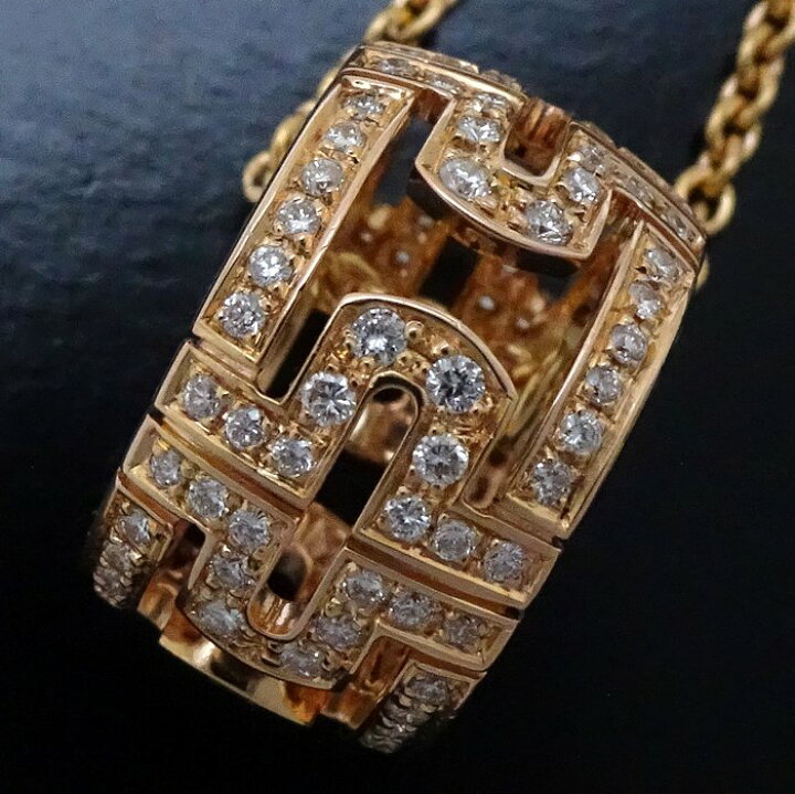 楽天市場】BVLGARI ブルガリ パレンテシ ネックレス フルダイヤモンド 