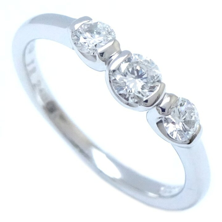 トリロジー trilogy メレダイヤ デザインリング プラチナ 指輪 リング  