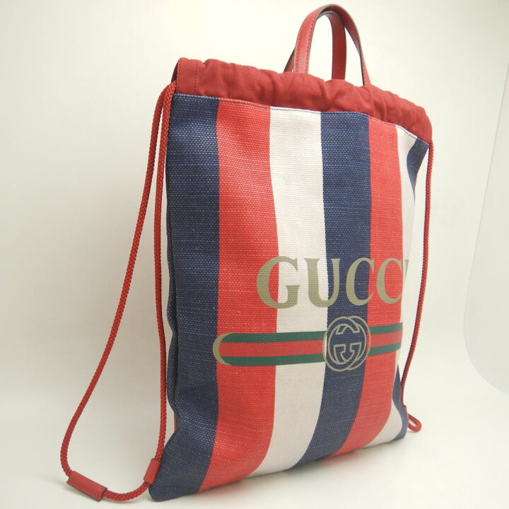 楽天市場】GUCCI グッチ ドローストリング ミディアム 473872 リュック 