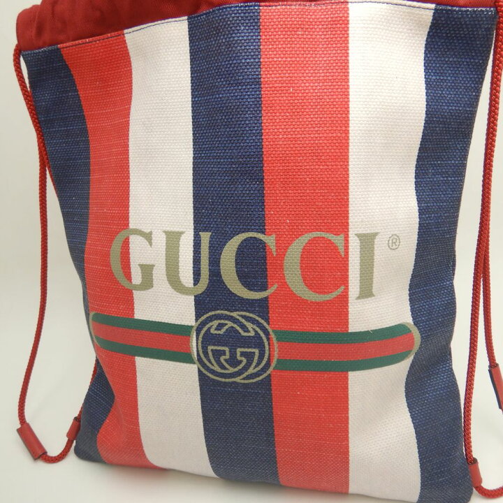 楽天市場】GUCCI グッチ ドローストリング ミディアム 473872 リュック 
