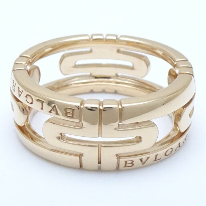 楽天市場】BVLGARI ブルガリ パレンテシ リング 指輪 #53 12.5号 K18YG  