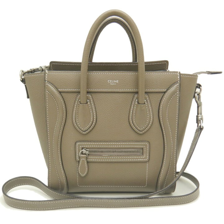 楽天市場】CELINE セリーヌ ラゲージナノショッパー 189243DRU トート  