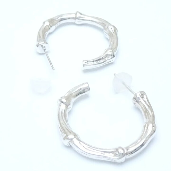 楽天市場】TIFFANY&Co. ティファニー バンブー フープ ピアス 2.7cm 