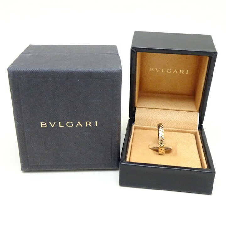 楽天市場】BVLGARI ブルガリ トゥボガス リング 指輪 12号 K18スリー 