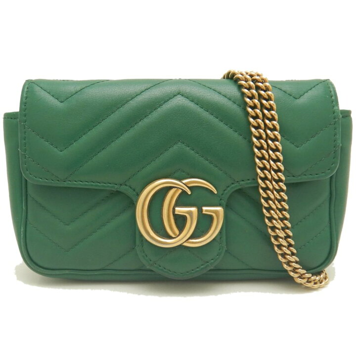 楽天市場】GUCCI グッチ キルティングスーパーミニバッグ 476433 