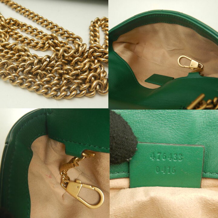 楽天市場】GUCCI グッチ キルティングスーパーミニバッグ 476433 