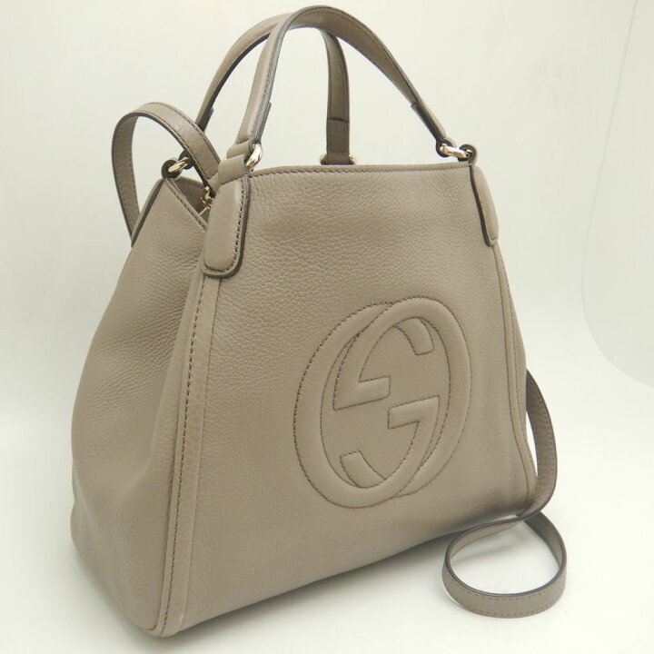 楽天市場】GUCCI グッチ ソーホー 336751 ハンドバッグ 2WAY レザー 