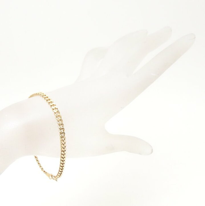 楽天市場】喜平ブレスレット K18YG イエローゴールド 2面 シングル  