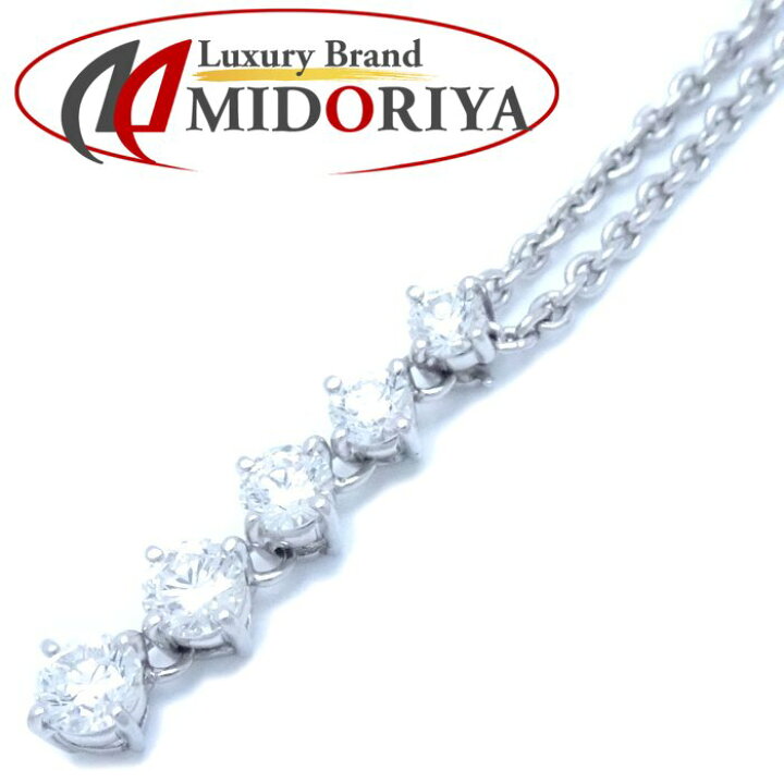 楽天市場】MIKIMOTO ミキモト ダイヤモンド ネックレス ファイブ 